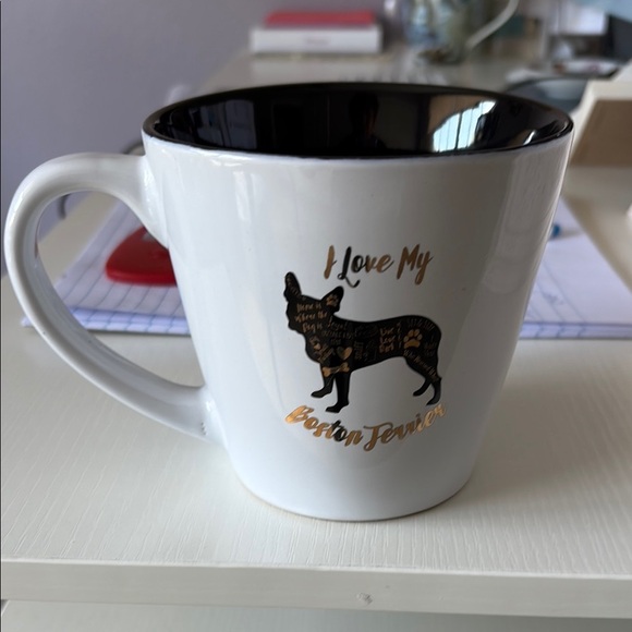 I Love My Boston Terrier Mug - Picture 2 of 4